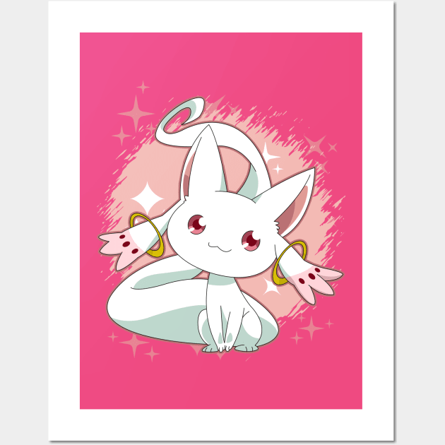 Kyubey Wall Art by WarGreymonZero